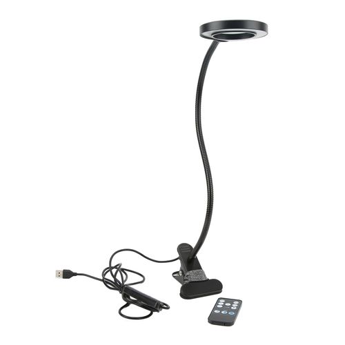 Xyong Lampe Loupe Pliable, Reglable Et Flexible, 2 Modes De Controle, Lampe De Bureau Led 3x Avec Pince