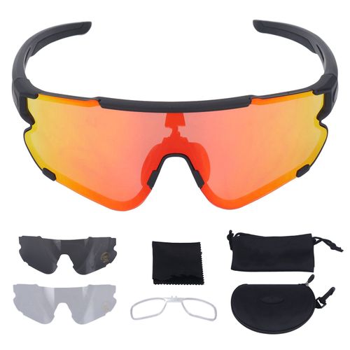 Xyong Lunettes De Soleil Polarisees Amovibles Avec Verres De Protection Uv400 Pour Le Cyclisme En Plein Air Et La Peche