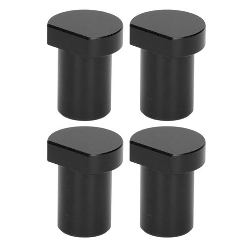 XYONG Lot de 4 butees de frein multifonctions pour etabli de travail du bois, diametre 20 mm, noir