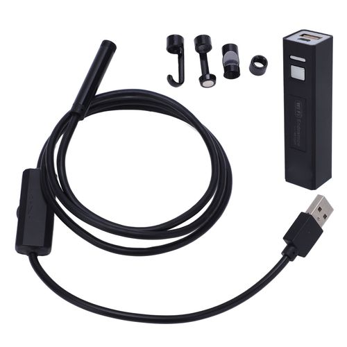 XYONG Camera d'inspection endoscopique sans fil, WiFi, HD, IP68, etanche, 8 mm, avec eclairage
