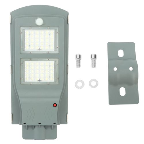 Xyong Lampadaire Solaire D'exterieur Etanche Et Ultra-Lumineux, Eclairage De Securite Pour Parking, 40 W