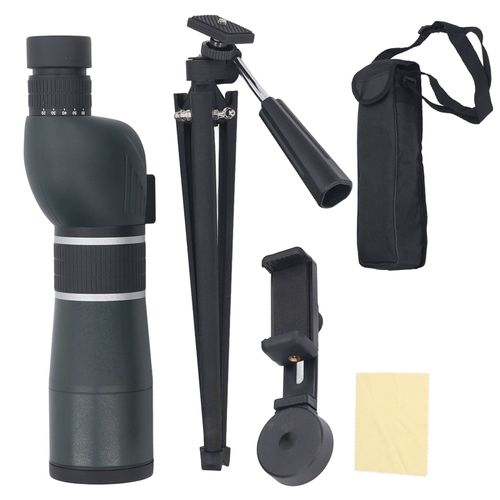 XYONG Telescope monoculaire etanche a vision nocturne et zoomable avec support et clip pour telephone, pour l'observation des oiseaux (15 x 45 x 60 cm)