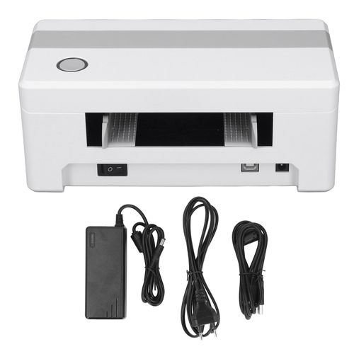 XYONG Imprimante d'etiquettes thermique USB Bluetooth, machine d'impression d'autocollants auto-adhesifs, prise UE 100-240 V
