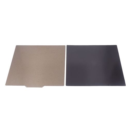 XYONG Plaque en acier PEI double face, forte adherence, demoulage facile, plaque magnetique en caoutchouc pour imprimante 3D Voron 305 x 305 mm / 12,01 x 12,01 pouces