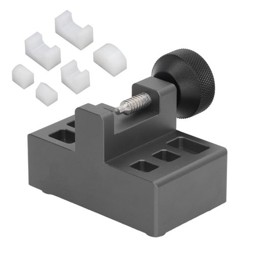 Xyong Kit De Presse A Boucle De Montre, Positionnement Radian, Alliage D'aluminium, Kit D'outils De Reparation Et D'entretien, Gris