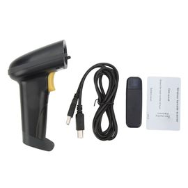 XYONG Scanner de codes-barres sans fil portable, recepteur USB 1500 mAh, lecteur de codes-barres automatique 1D, 433 MHz, DC5 V