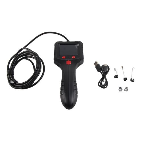XYONG Endoscope industriel avec ecran HD de 2,4 pouces, boitier ABS, camera d'inspection endoscopique portative pour usine, cable de 2 m