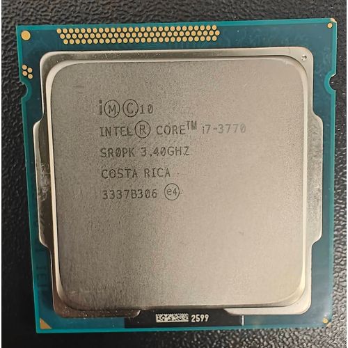 Processeur Intel Core i7-3770 ¿ 3.4GHz ¿ 4C/8T ¿ Socket LGA1155
