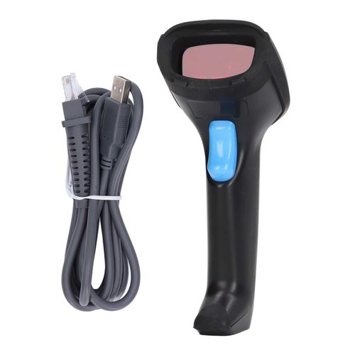 XYONG Scanner de codes-barres 1D portable, filaire, rechargeable par USB, pour paiement mobile en magasin