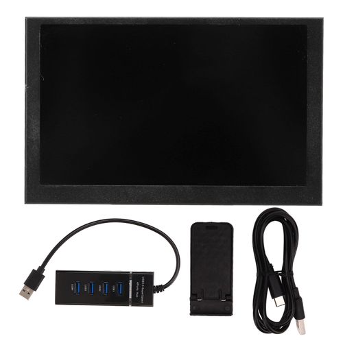 XYONG Ecran 5 pouces, USB Type-C, IPS, vue complete, accessoire pour chassis ITX, noir
