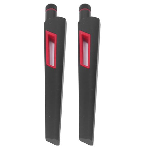 XYONG Lot de 2 antennes omnidirectionnelles double bande 2,4 GHz/5,8 GHz, gain eleve 12 dBi, pour routeur Wi-Fi