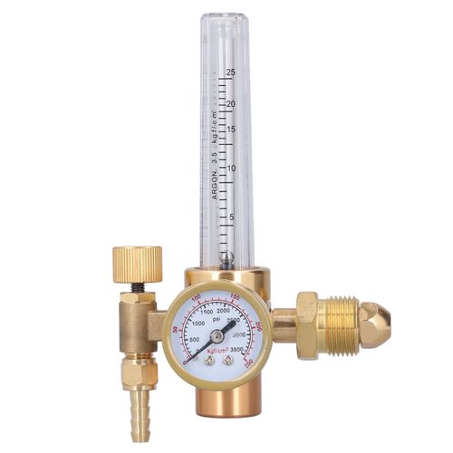 XYONG Regulateur de gaz de soudage, manometre, debitmetre d'argon, vanne, debitmetre MIG, accessoire de soudage en laiton