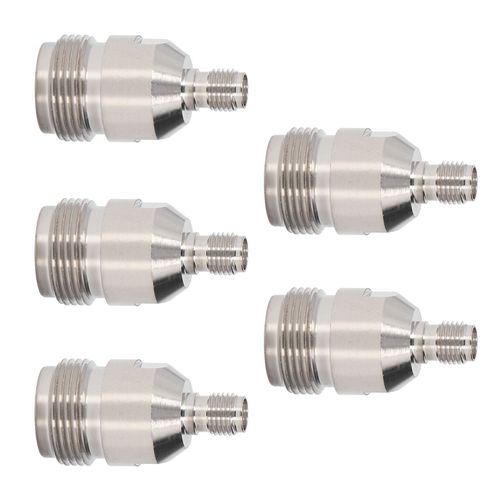 XYONG Kit d'adaptateur de conversion de cable coaxial RF, connecteur N femelle vers SMA femelle, 5 pieces