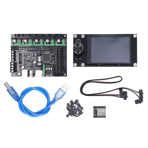 XYONG Carte mere d'imprimante 3D, protection TVS, prise en charge des peripheriques USB virtuels, carte controleur MKS + MKS Robin WiFi