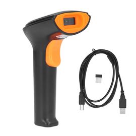 XYONG Scanner de codes-barres 2D portable sans fil avec batterie integree