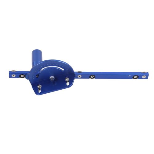 XYONG Jauge d'onglet pour scie circulaire a table, reglage de l'angle, alliage d'aluminium, systeme de jauge d'onglet precis avec tige de poussee pour le travail du bois