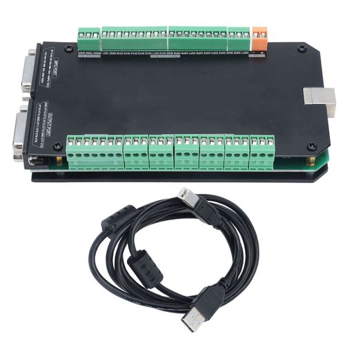 XYONG Carte controleur de mouvement CNC, interface USB, module de commande de moteur pas a pas avec cable 5 axes