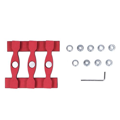 XYONG Kit de 11 gabarits de percage autocentrants pour chevilles, guide de percage pour trous de chevilles, localisateur de poincons, outils de travail du bois