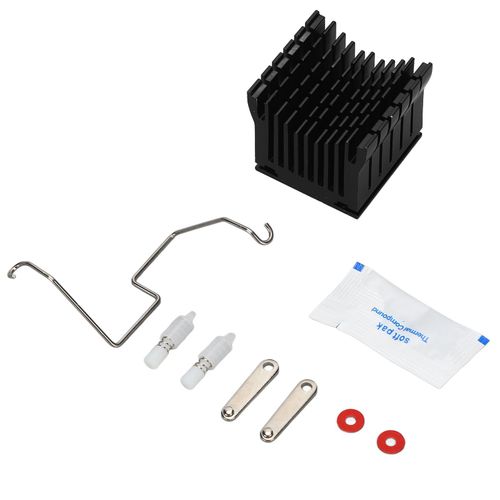 XYONG Dissipateur thermique en aluminium, accessoire de refroidissement pour carte mere PCB, noir