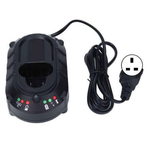 XYONG Chargeur de batterie pour perceuse electrique 12 V, compatible avec les batteries lithium-ion MT12V 100-240 V, prise UK