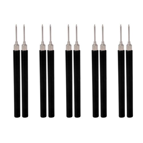 XYONG Sonde de test multimetre J.30015, aiguille de test sans soudure pour tests de tension de routine, tension 30 Vca-60 Vcc, courant 24 A, noir