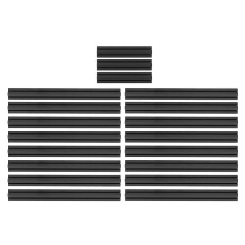 XYONG Rail lineaire standard europeen en profile d'extrusion d'aluminium, 19 pieces, pour etabli d'imprimante 3D (2020)