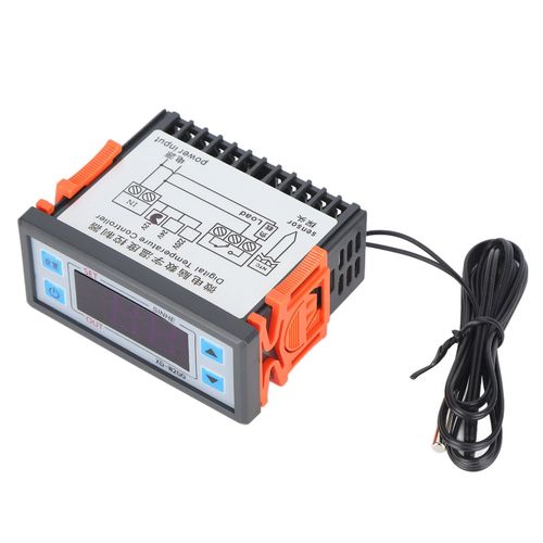 XYONG Controleur de temperature numerique intelligent, interrupteur de controle de chauffage et de refroidissement pour brassage maison XD-W20012V