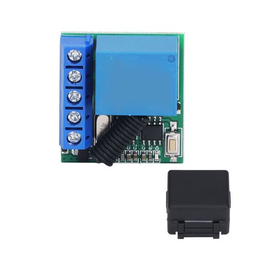 XYONG Module de telecommande 1 canal, relais sans fil intelligent, carte controleur d'apprentissage 24 V