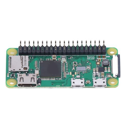 XYONG Carte mere WH avec connecteur GPIO 40 broches, 512 Mo de RAM, processeur monocour, alimentation micro USB, sans fil, carte mere Raspberry