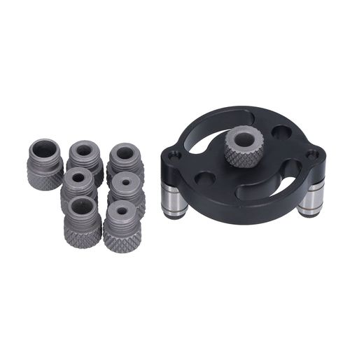 XYONG Localisateur de percage vertical en alliage d'aluminium pour chevilles rondes et menuiserie