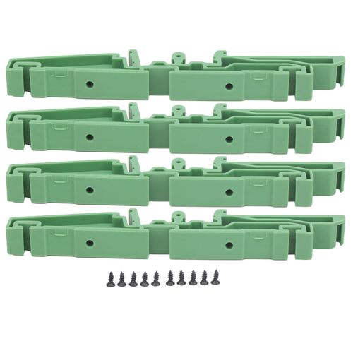 XYONG Lot de 2 supports de montage pour circuit imprime, adaptateur de montage sur rail DIN, composants a vis KPRH-185