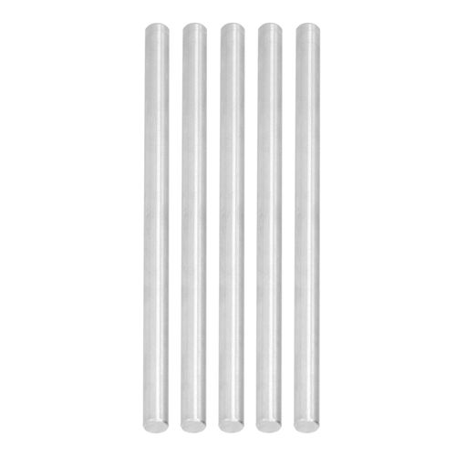 XYONG Kit d'accessoires pour robot jouet DIY, 5 pieces, tige ronde droite en acier inoxydable de 8 mm, 4100-0008-0250