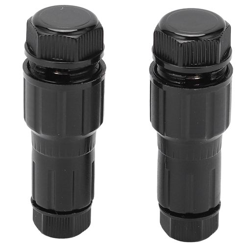 Xyong Lot De 2 Connecteurs De Cables Basse Tension En Nylon Et Laiton Pour Eclairage Paysager Et Projecteur Exterieur