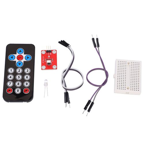XYONG Kit de controle infrarouge, module de reception de signal numerique sans fil, capteur a distance VS1838B