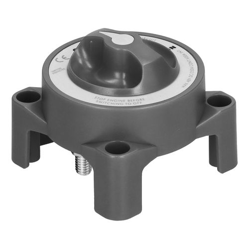 XYONG Mini interrupteur de batterie 2 positions marche/arret, coupure de courant 12-48 V pour voiture, bateau, machine, noir