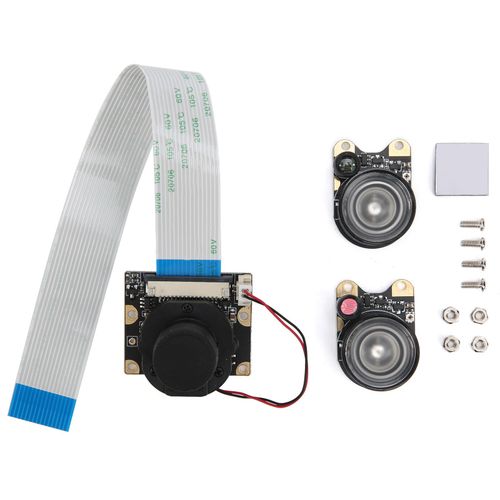 XYONG Module de camera IR-CUT Kit de composants electroniques pour eclairage de remplissage de vision nocturne infrarouge 8MP