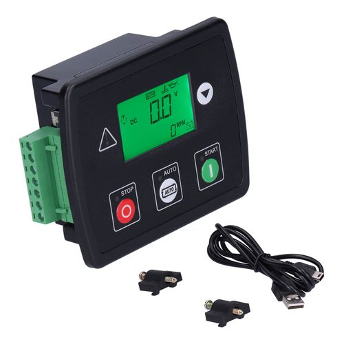 XYONG Controleur de groupe electrogene electrique essence diesel moniteur ecran LCD 8-35 V LXC706