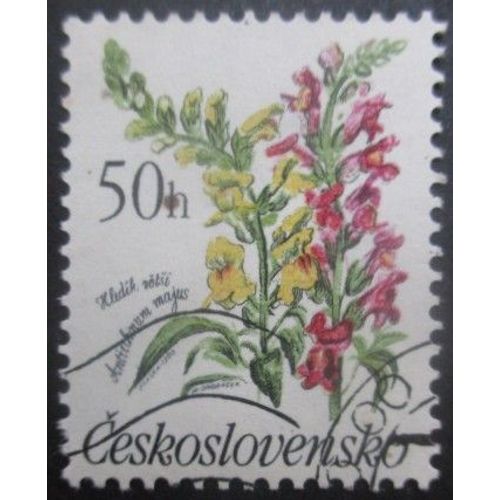Tchecoslovaquie N°2839 Fleurs Oblitéré