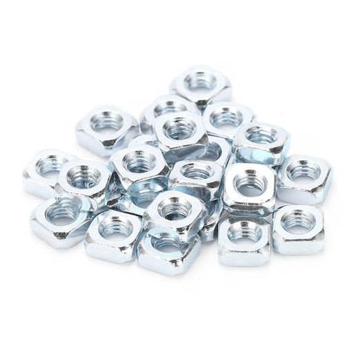 XYONG Lot de 24 ecrous carres en acier inoxydable pour fixation d'accessoires robotiques 4803-0007-0007 7 x 7 mm