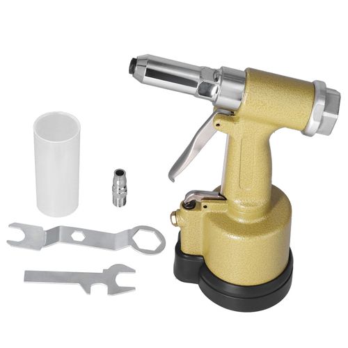 XYONG Kit d'outils de rivetage hydrauliques a riveteuse pneumatique a cylindre court KP-701JP