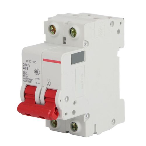 XYONG Disjoncteur miniature 2P pour montage sur rail DIN, protection contre les surcharges, 400 V, DZ47-63