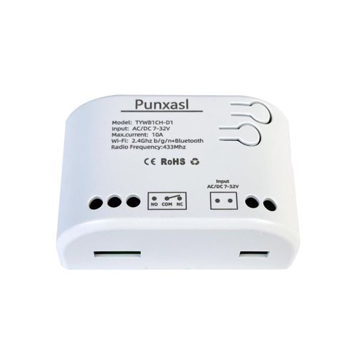 Mini Module De Commutation Wi-Fi Intelligent Volet Roulant Connecté, Magasins De Rideau Commutateur Wifi, 1 Canaux Usb 5V Ac/Dc 7-32V Minuterie Intelligente Moteur Mural[MAT790529]
