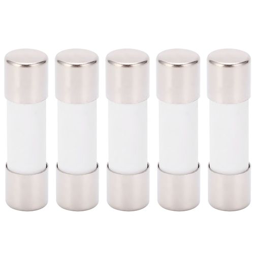 XYONG Kit de protection photovoltaique a tubes fusibles 5 pieces 1000 V CC 10 x 38 mm, accessoire de remplacement 3 A