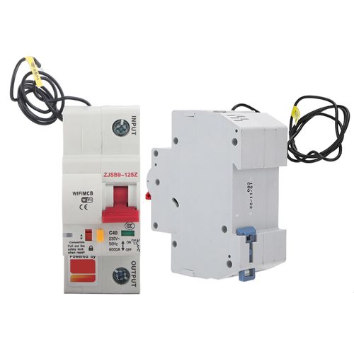 XYONG Disjoncteur WIFI intelligent, interrupteur a distance avec application pour telephone, coque ignifuge PA66-DSM, AC220V