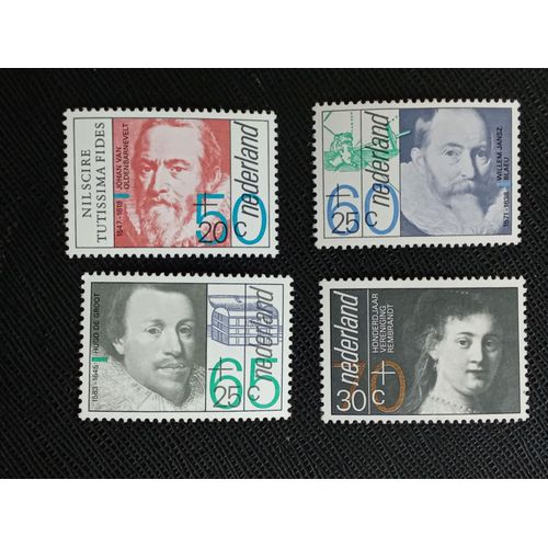 Timbre Pays Bas Y T 1198 A 1201 Série : Timbres D'Été 1983 (030709 )