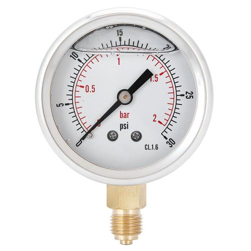 XYONG Manometre a vide radial haute precision TS PGG604-2bar Y60 pour machines
