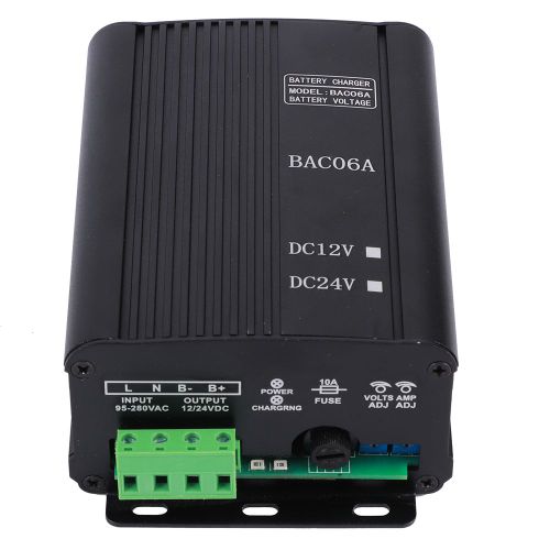 XYONG Chargeur de batterie pour groupe electrogene diesel BAC06A, alimentation flottante 12 V