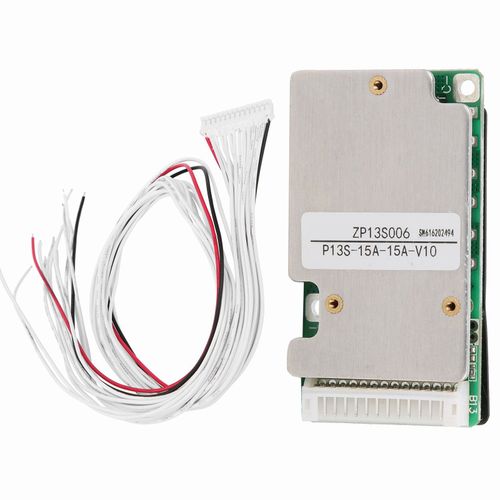 XYONG Carte de protection de batterie au lithium ZP13S006 48 V 15 A 20 A 13 S, chargeur de batterie Li-ion 18650 (13 S 15 A)