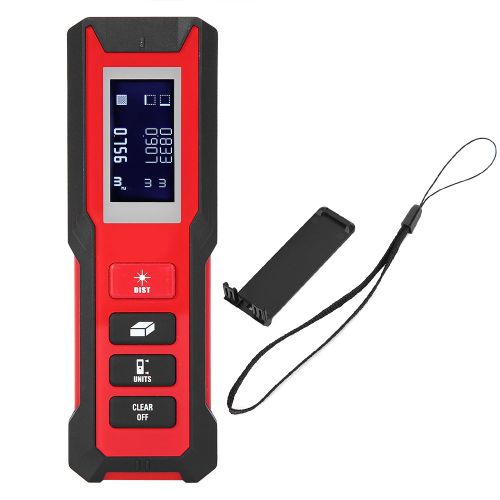 XYONG Telemetre laser portable IP54 LCD, outil de mesure de distance numerique LDM-B70C