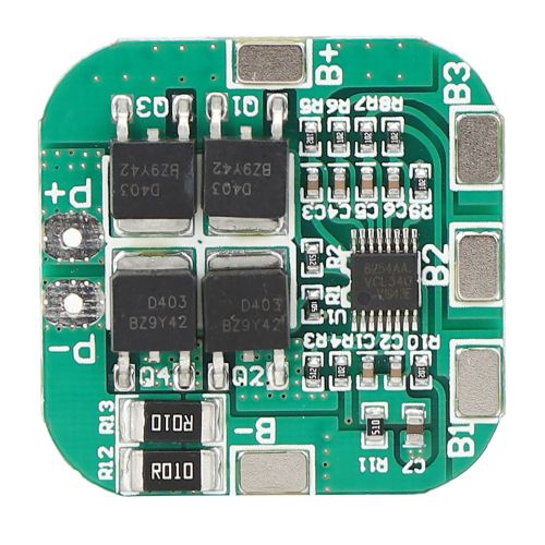 XYONG Carte de protection de batterie au lithium, pieces electriques, serie 4, 16,8 V, 20 A, pour batterie LiCoMnNiO2 3,7 V